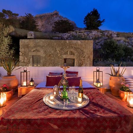 Вилла Acropolis Lindos House Экстерьер фото